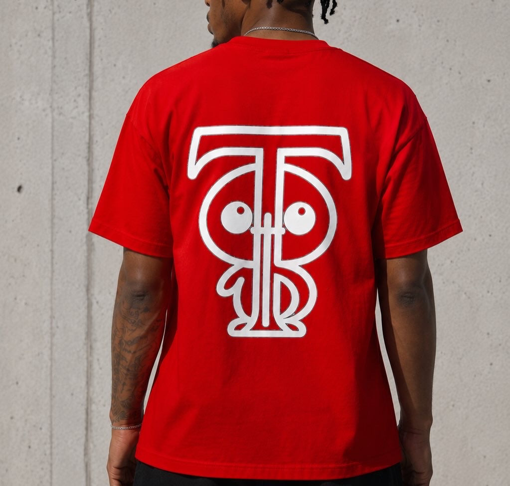 Ttrue Ssaint Signature Oversized T-Shirt – Red